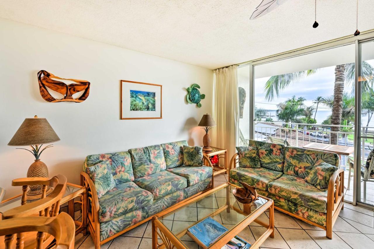 Condo With Private Lanai, Ocean View And On-Site Pool! Kihei Extérieur photo